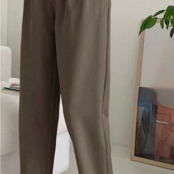 Elegant Brown Women's Pants - Picture 2 of 2
